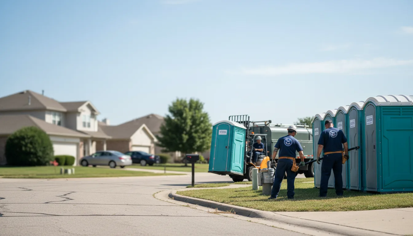 Porta Potty Rental in Grissom Arb, IN near me
